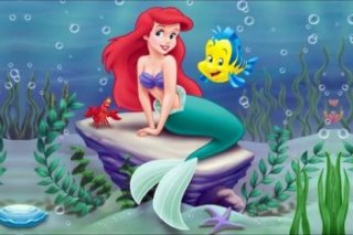 Ariel cartoon character