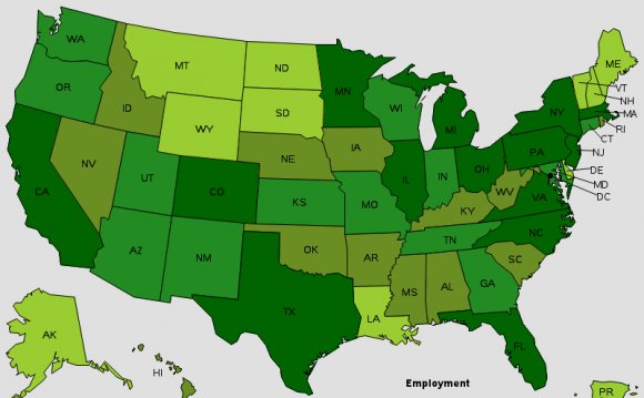 Top paying States for this