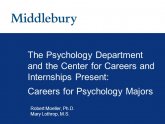 Careers for Psychology majors
