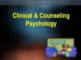 Clinical VS Counseling Psychology