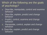 Learning Psychology Online free