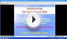 Alejandro Parra on Clinical Psychology and Counseling