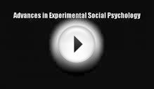 PDF Advances in Experimental Social Psychology Volume 31