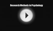 [PDF] Research Methods In Psychology [Download] Online