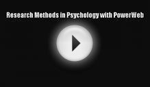 [PDF] Research Methods in Psychology with PowerWeb [Read