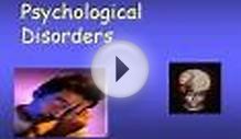 Psychological Disorders