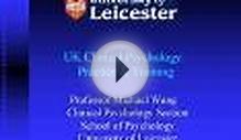 UK Clinical Psychology: Practice
